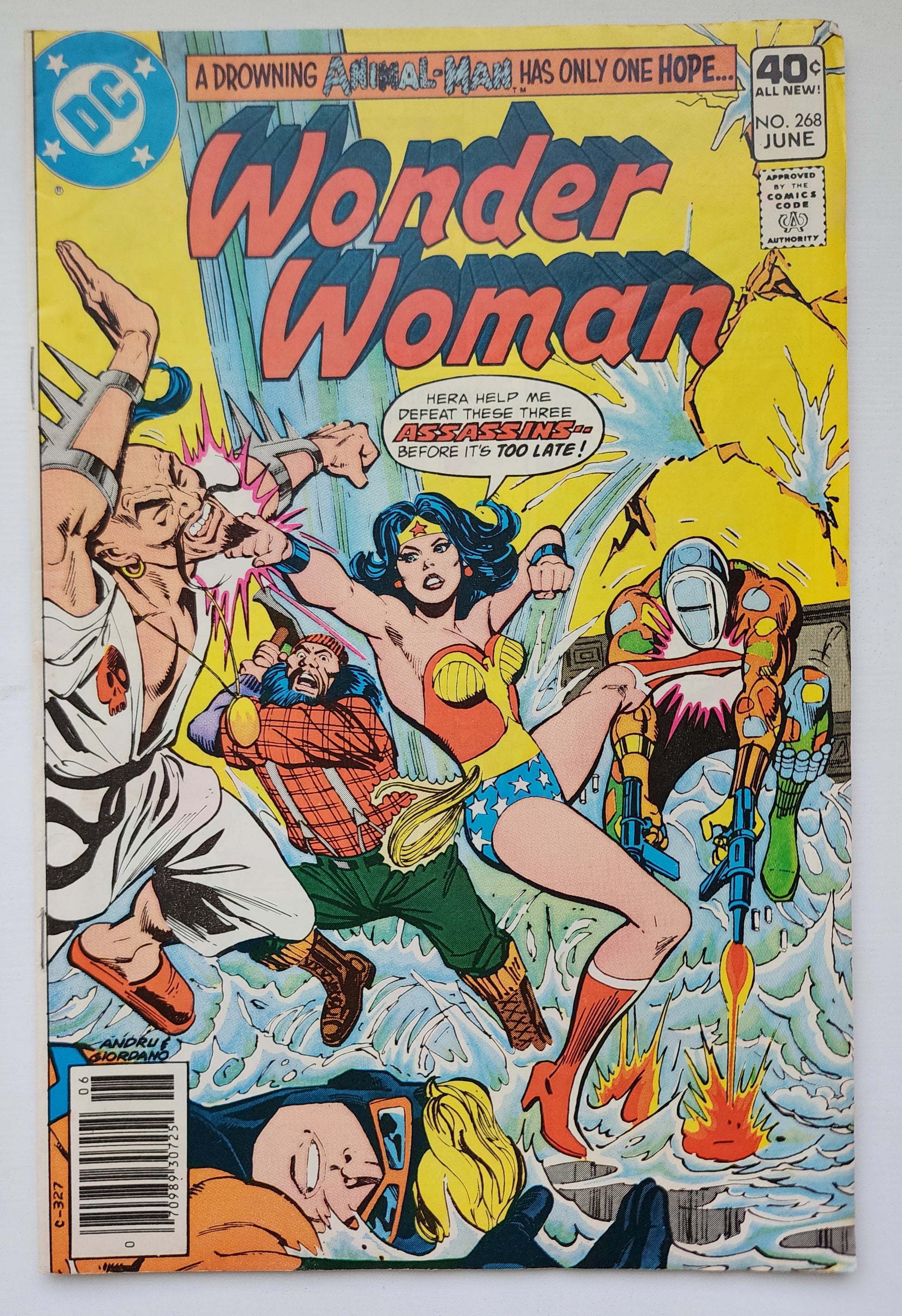 WONDER WOMAN #268 1980 NEWSSTAND Wonder Woman DC Comics