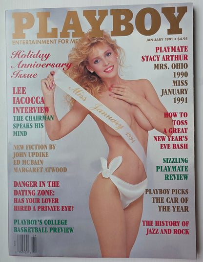 1991 PLAYBOY MAGAZINE JANUARY