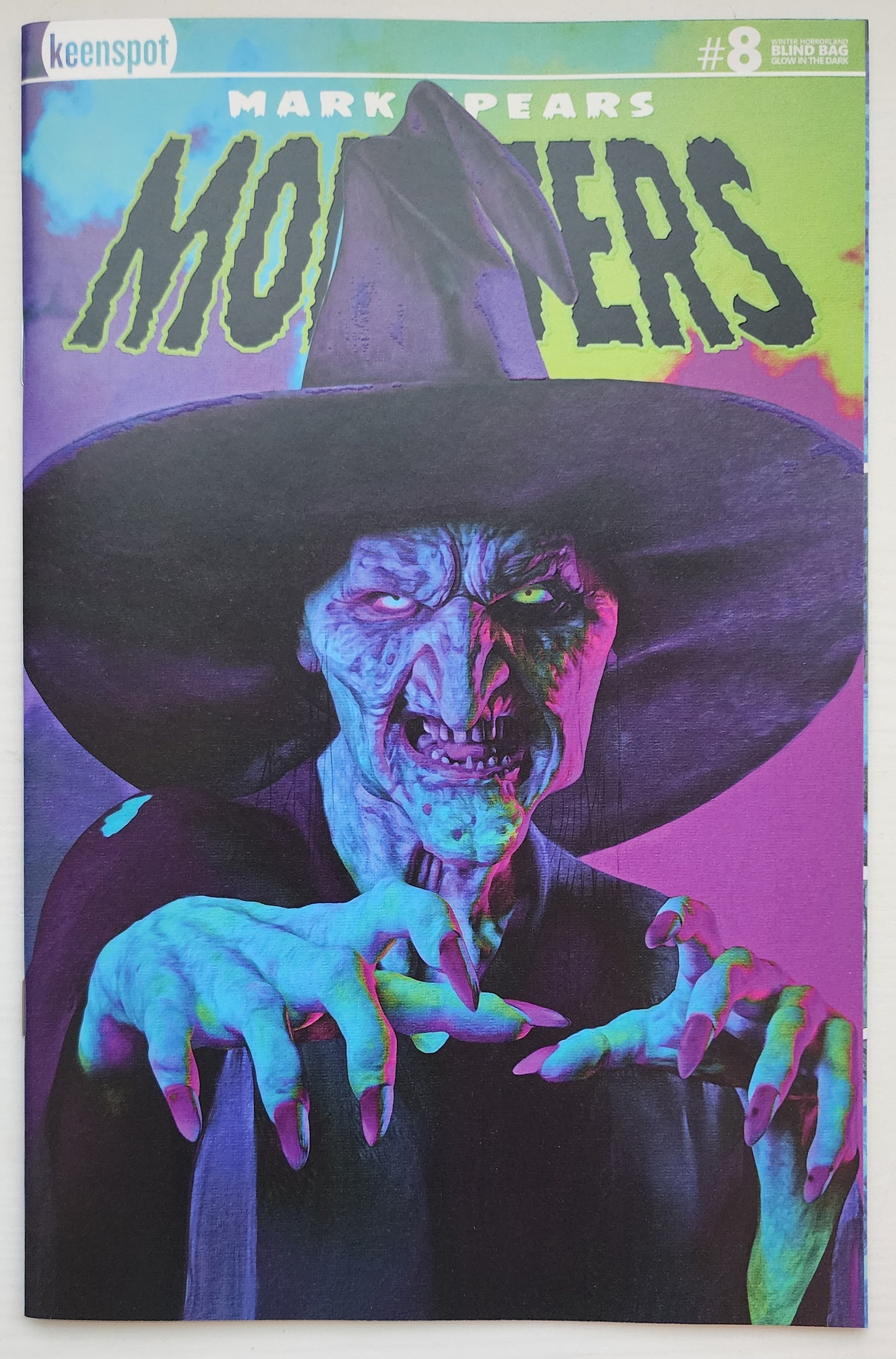 MARK SPEARS MONSTERS #8 BLIND BAG VARIANT A69 DEADGLOW GLOW IN THE DARK Universal Monsters KEENSPOT ENTERTAINMENT