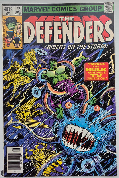 DEFENDERS #72 1979 [I01] Defenders MARVEL COMICS