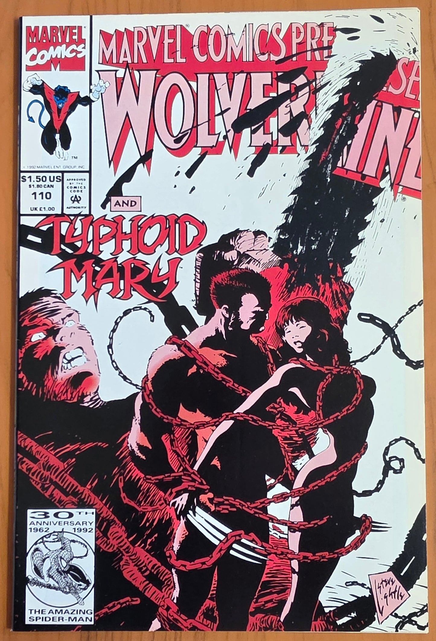 MARVEL COMICS PRESENTS #110 1992 SAM KIETH STEVE LIGHTLE [J01] Marvel Comics Presents MARVEL COMICS