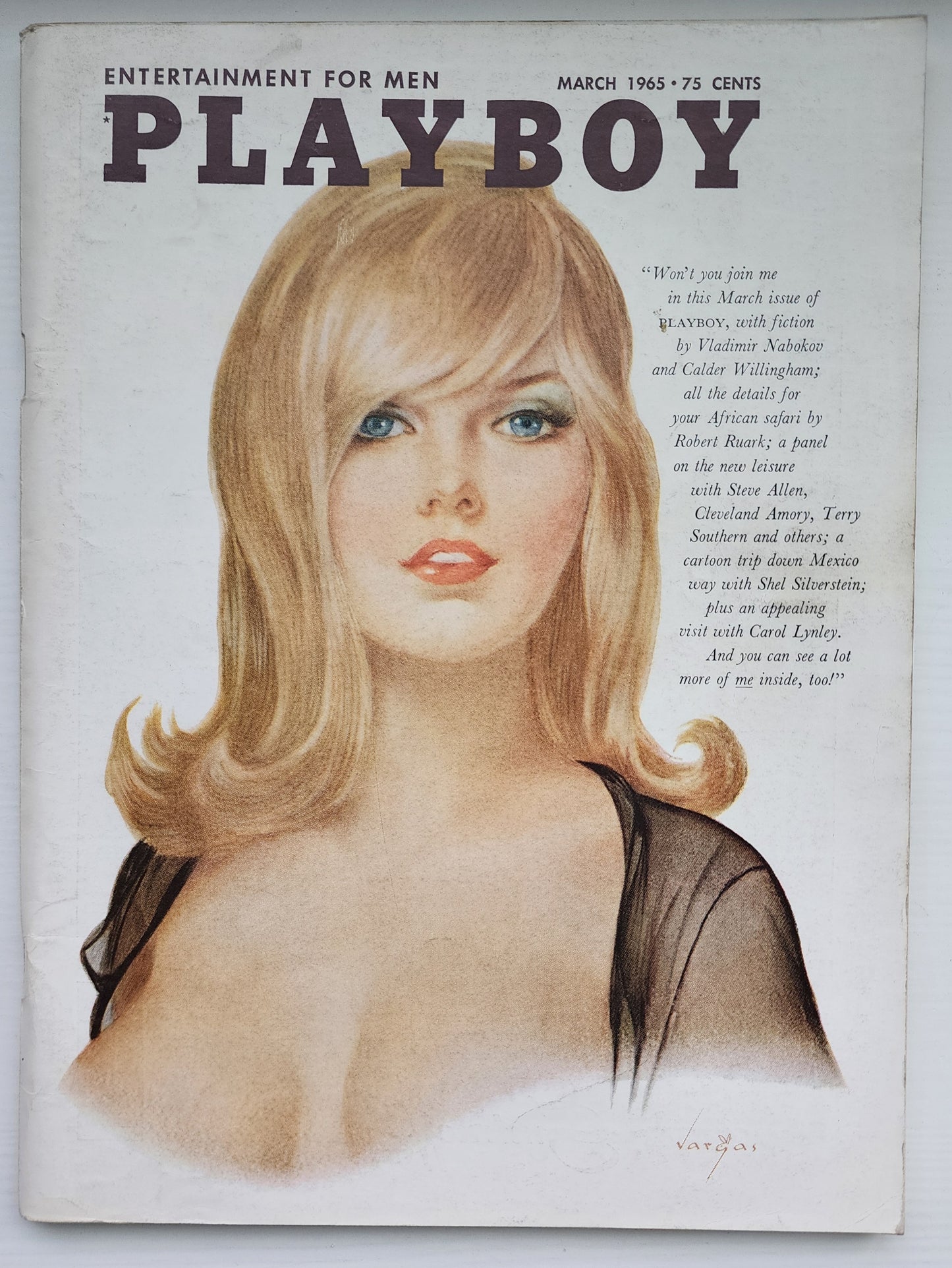 PLAYBOY MAGAZINE MARCH 1965 Playboy PLAYBOY