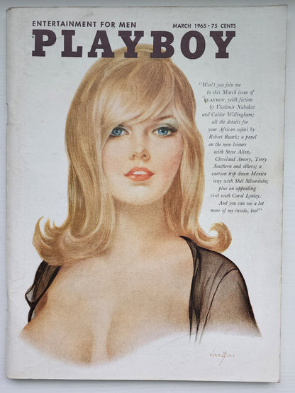 PLAYBOY MAGAZINE MARCH 1965 Playboy PLAYBOY