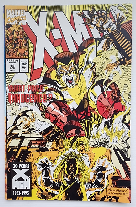X-MEN #19 1993 [I01] X-Men MARVEL COMICS