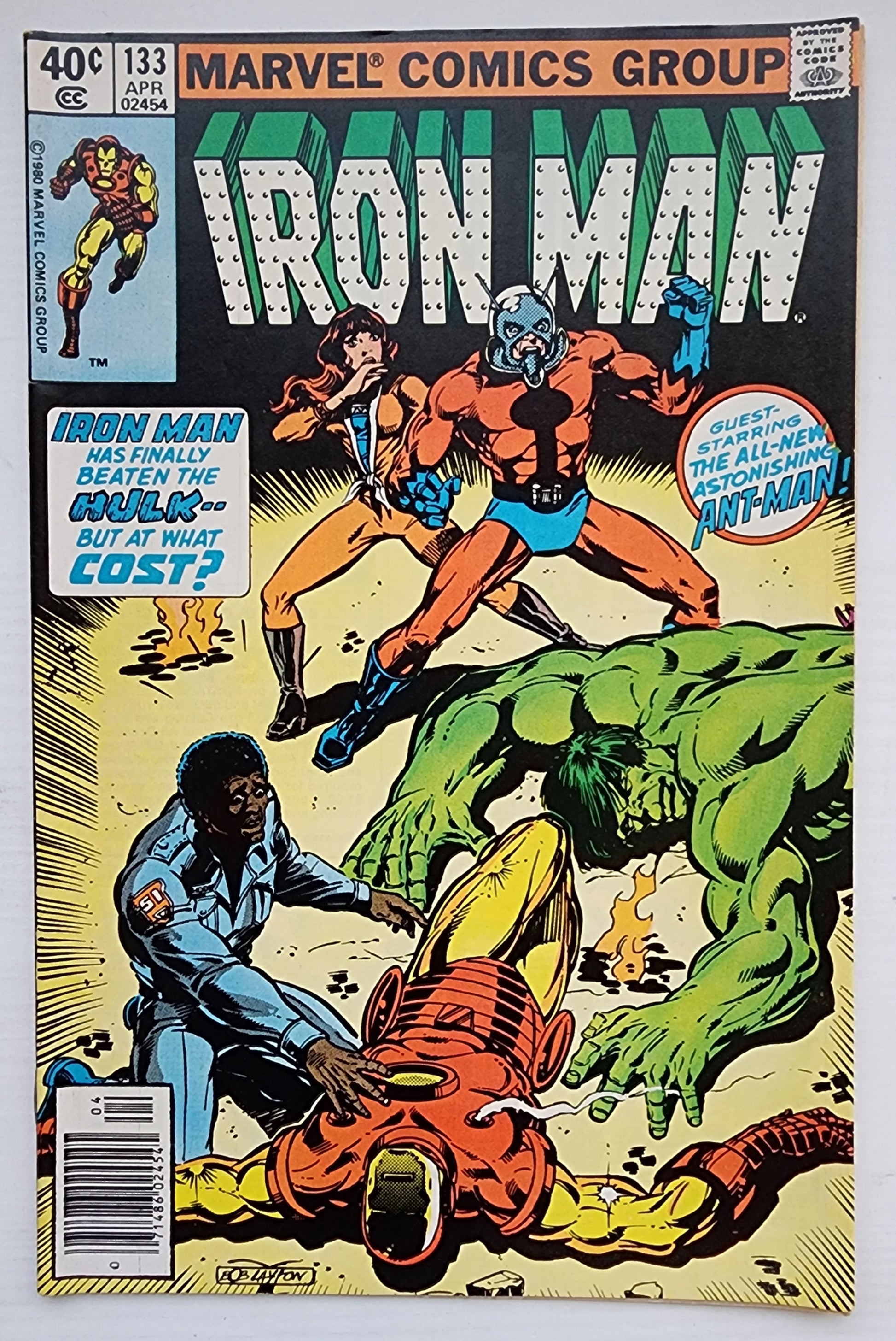 IRON MAN #133 NEWSSTAND 1980 Iron Man MARVEL COMICS