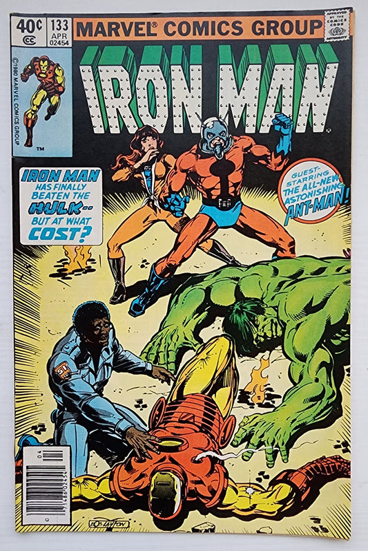 IRON MAN #133 NEWSSTAND 1980 Iron Man MARVEL COMICS