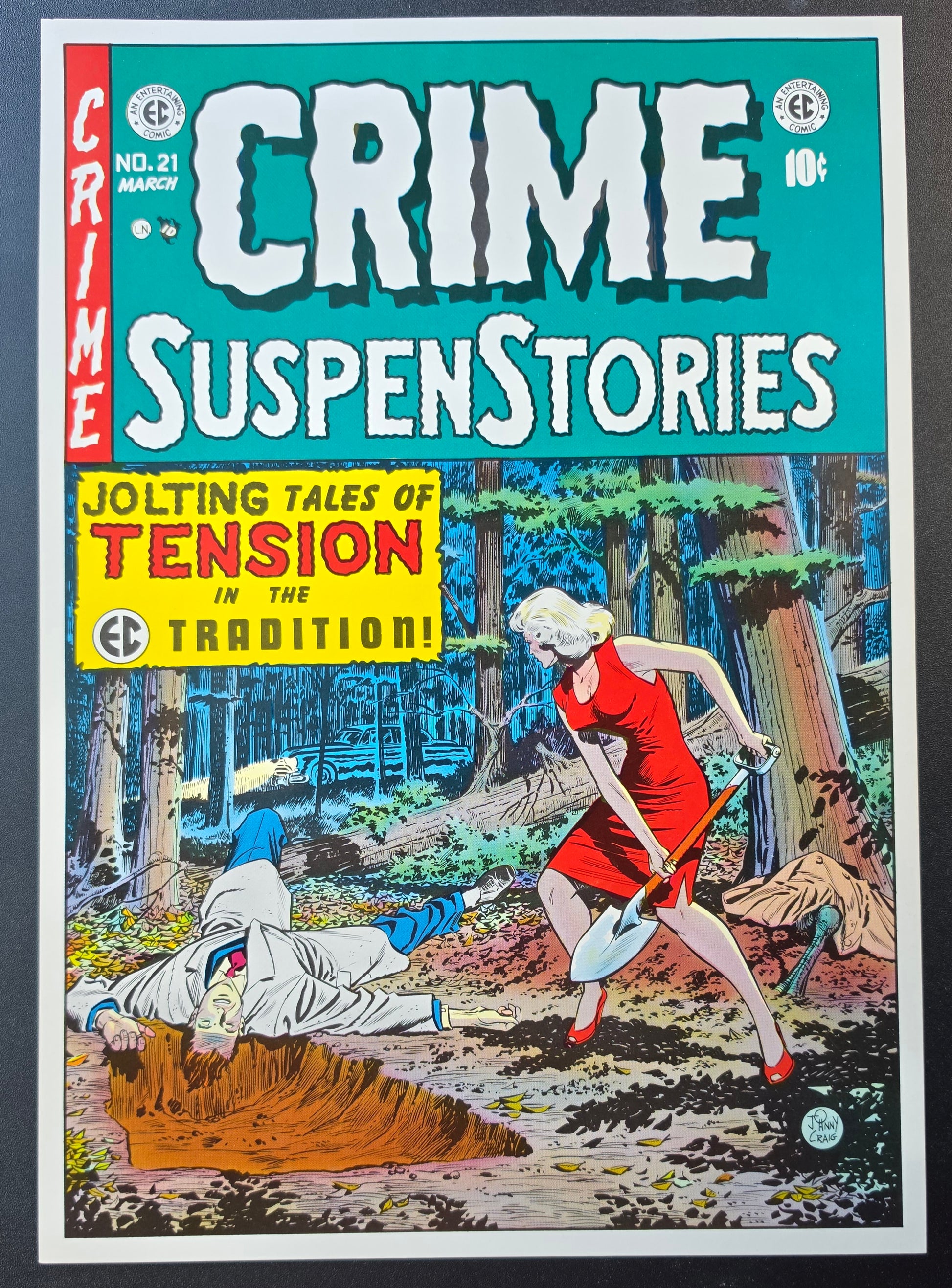 CRIME SUSPENSTORIES #21 PRINT EC Comics EC Comics