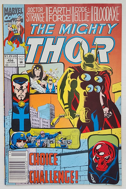THOR #456 NEWSSTAND 1992 Thor MARVEL COMICS