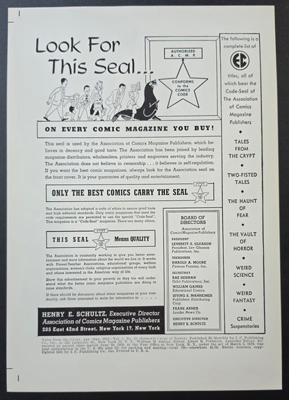EC COMICS TALES FROM THE CRYPT #23 PRINT EC Comics EC Comics