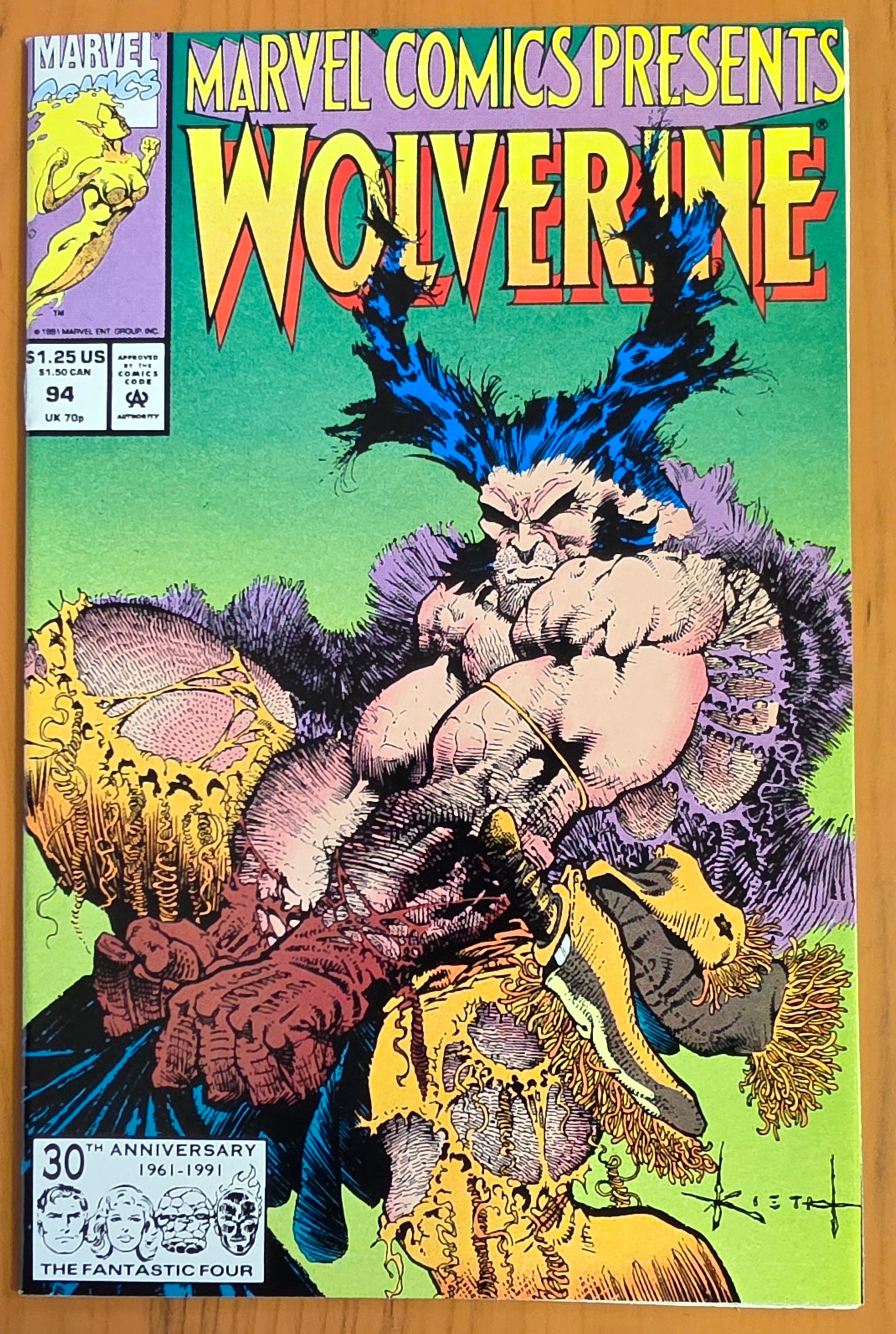 MARVEL COMICS PRESENTS #94 1992 SAM KIETH [J03] Marvel Comics Presents MARVEL COMICS