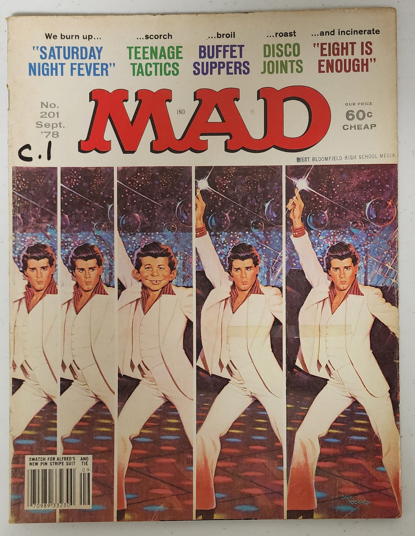 MAD MAGAZINE #201 1978 Mad Magazine MAD