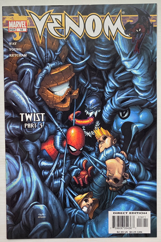 VENOM #18 SKOTTIE YOUNG COVER 2004 Venom MARVEL COMICS