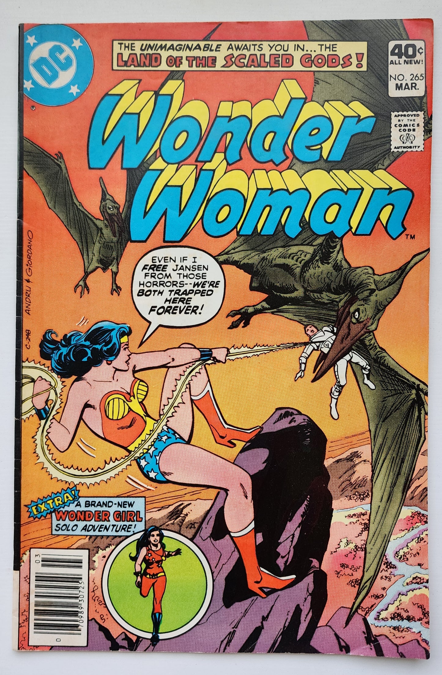 WONDER WOMAN #265 1979 NEWSSTAND Wonder Woman DC Comics