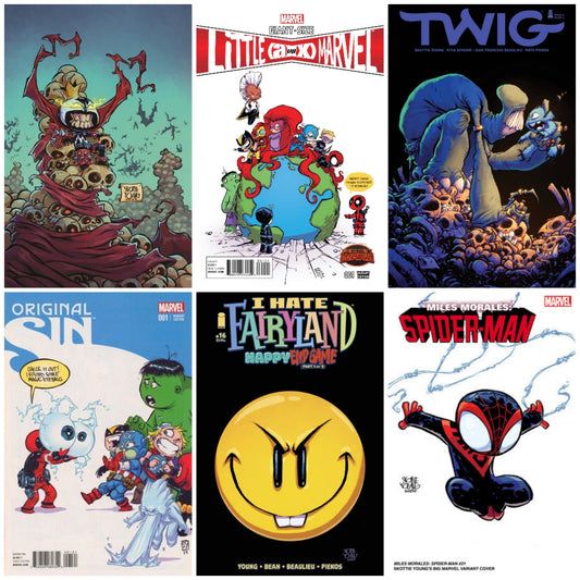 SKOTTIE YOUNG SET Set MARVEL PRH