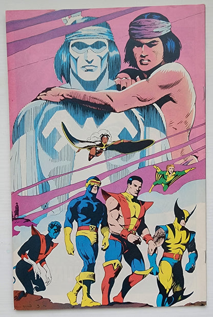 CLASSIC X-MEN #3 NEWSSTAND 1986 [I02] Classic X-Men MARVEL COMICS