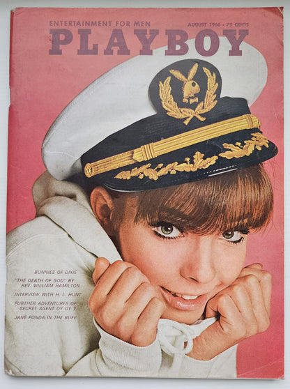 PLAYBOY MAGAZINE AUGUST 1966 Playboy PLAYBOY