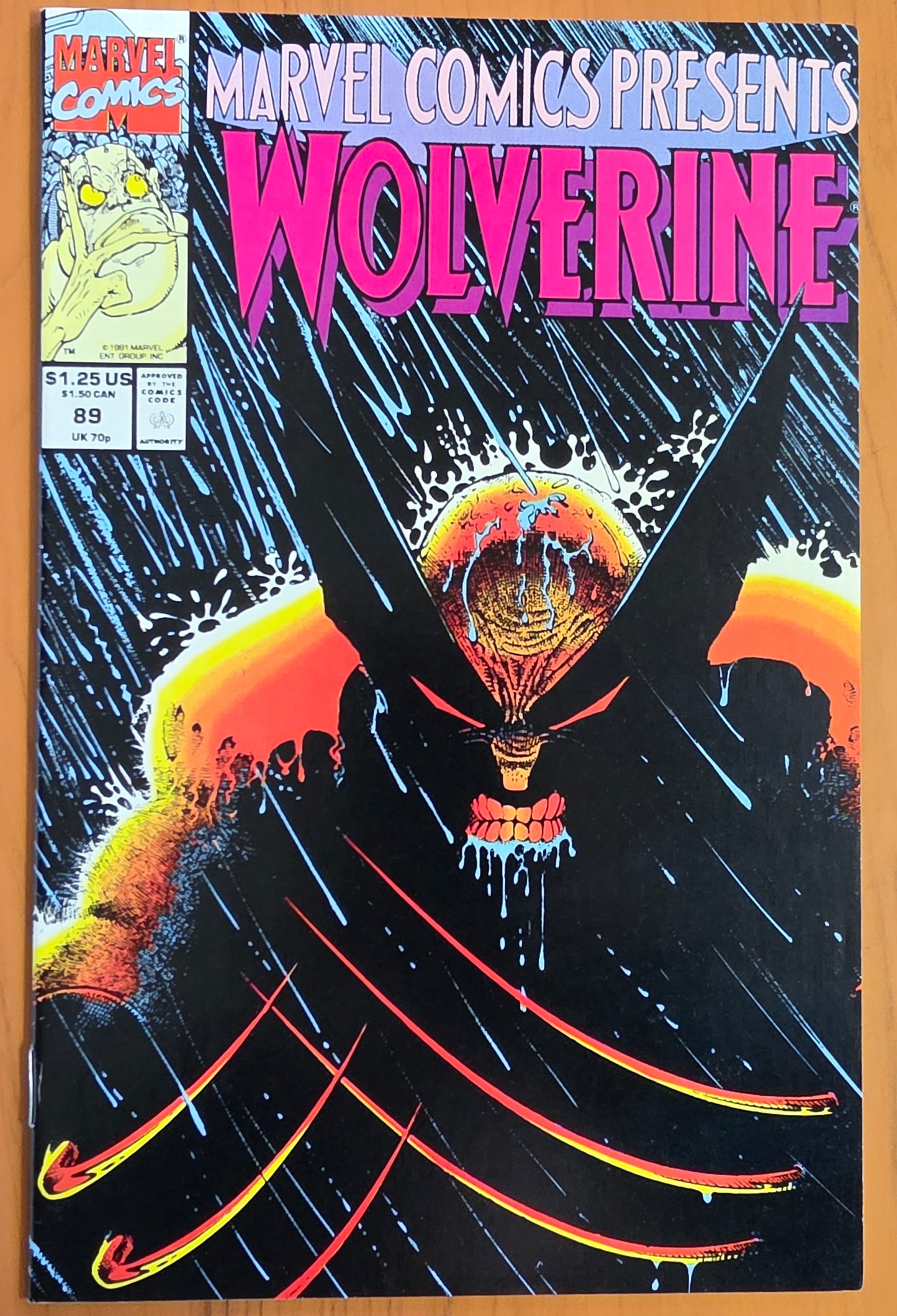 MARVEL COMICS PRESENTS #89 1991 SAM KIETH Marvel Comics Presents MARVEL COMICS
