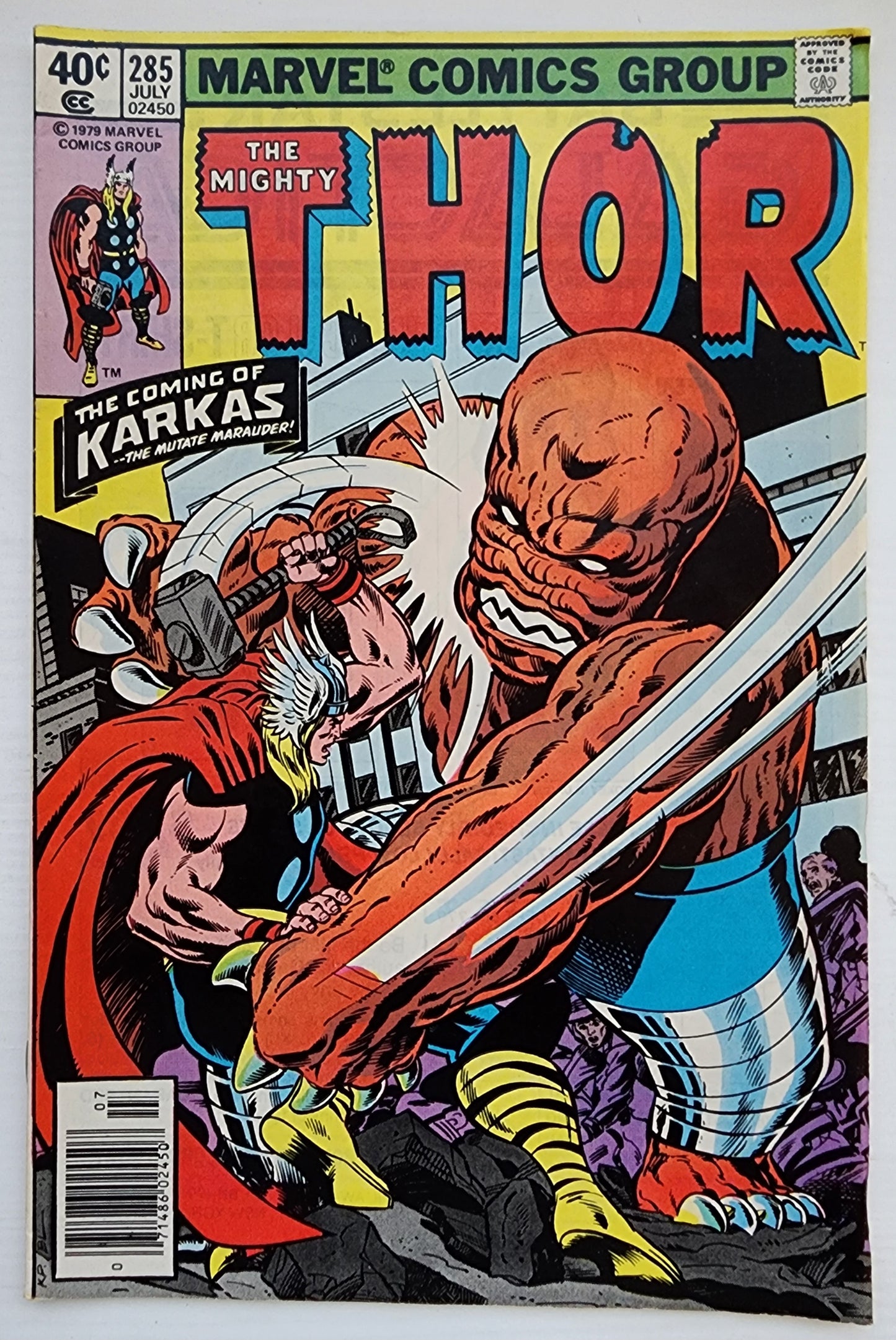 THOR #285 NEWSSTAND 1979 Thor MARVEL COMICS