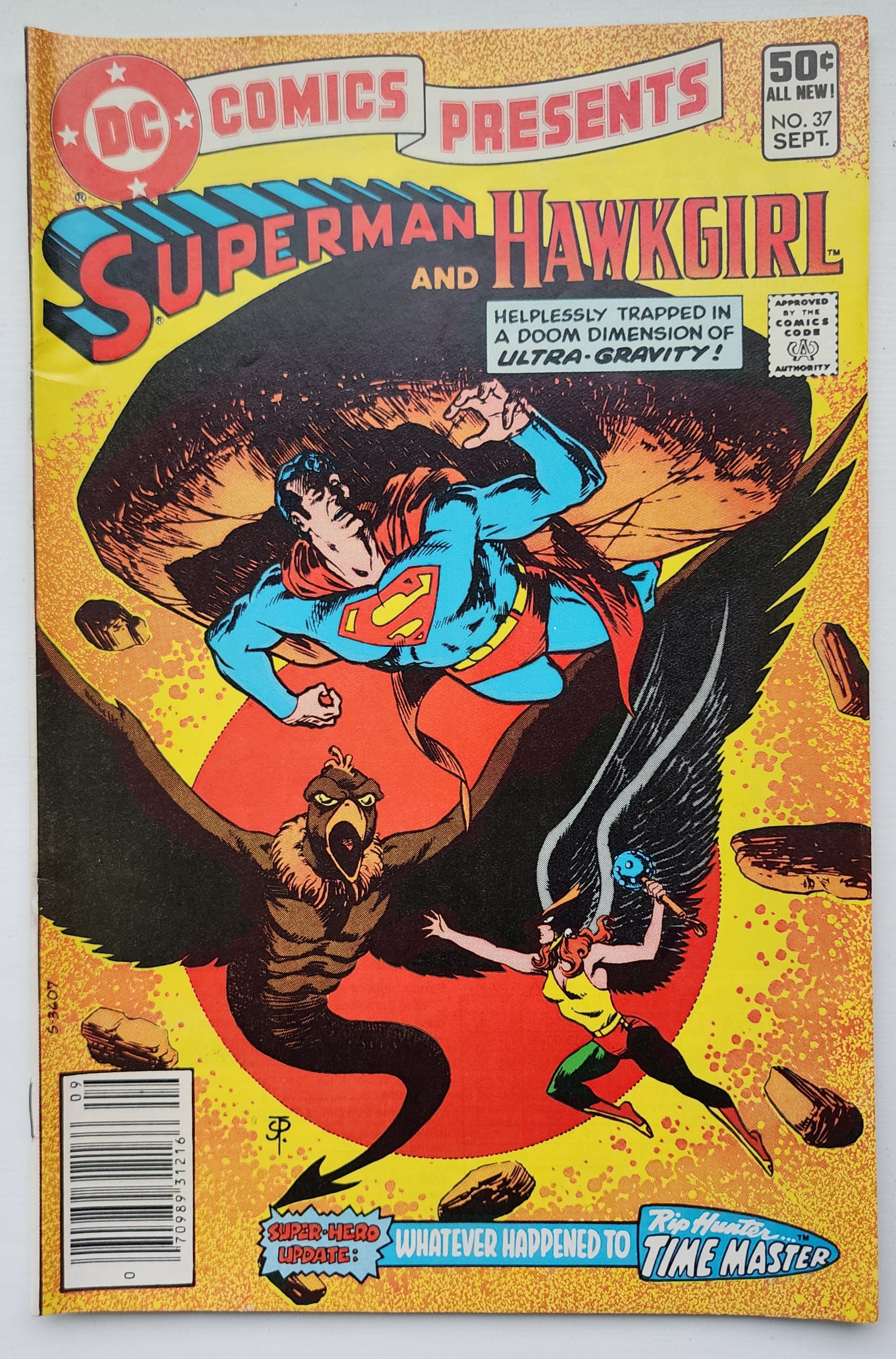 DC COMICS PRESENTS #37 SUPERMAN HAWKGIRL 1981 NEWSSTAND DC Comics Presents DC Comics