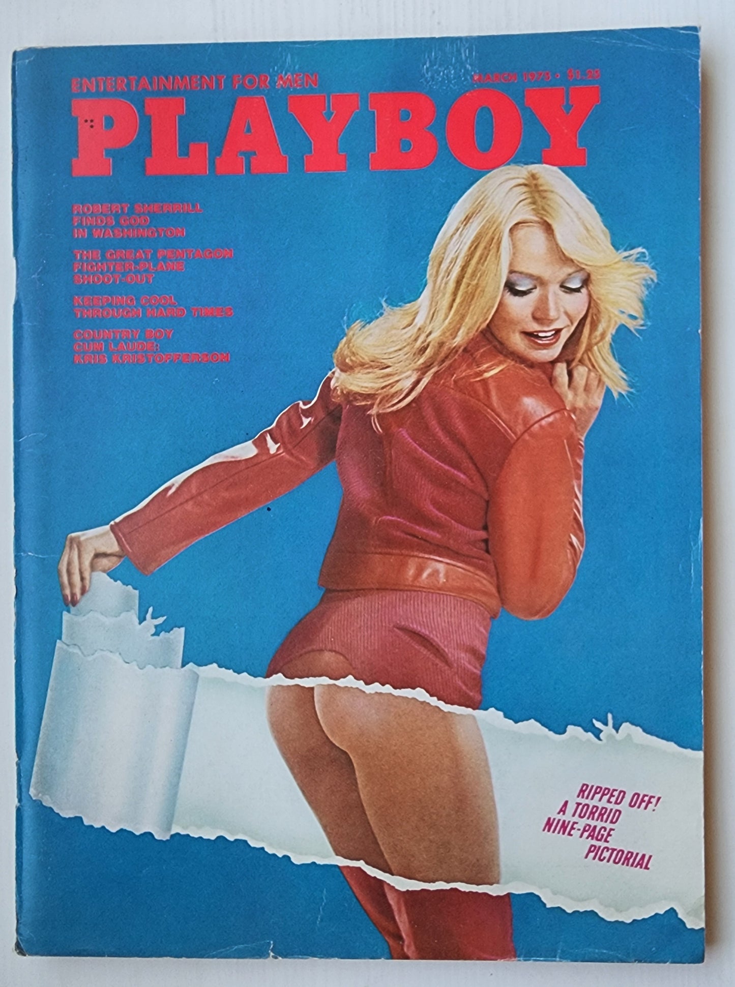 PLAYBOY MAGAZINE MARCH 1975 Playboy PLAYBOY