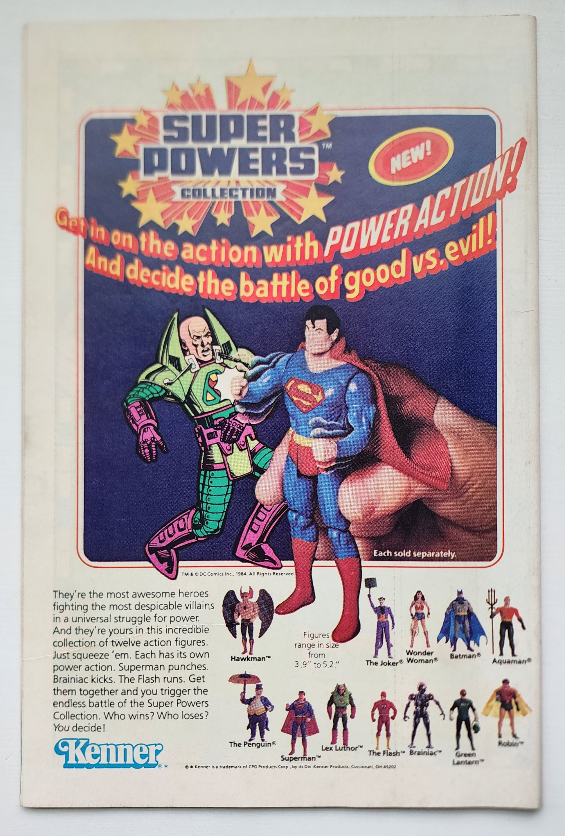 DC COMICS PRESENTS #75 SUPERMAN ARION 1984 NEWSSTAND DC Comics Presents DC Comics