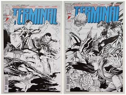 TERMINAL #1 COMICSPRO ASHCAN VARIANT SET 2026 IMAGE COMICS