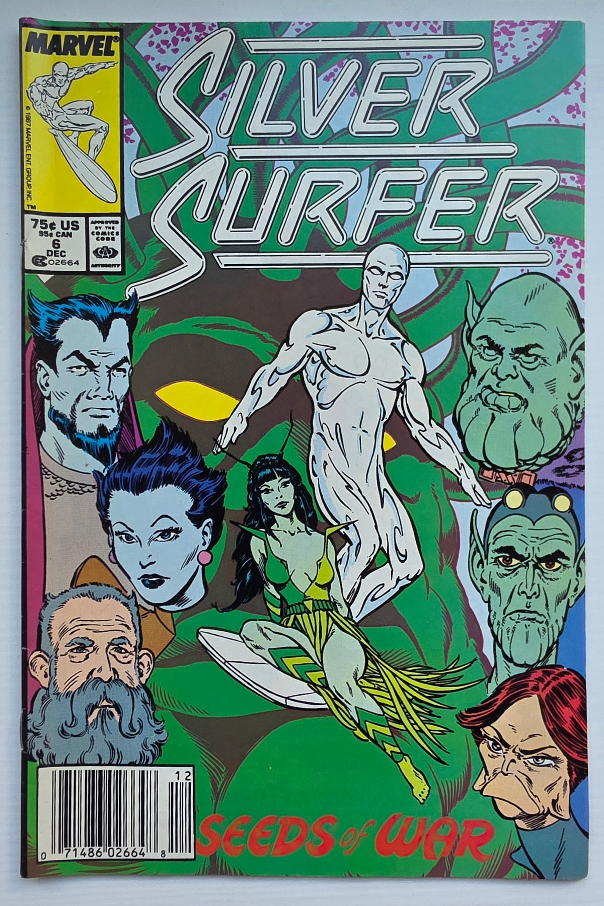 SILVER SURFER #6 1987 NEWSSTAND