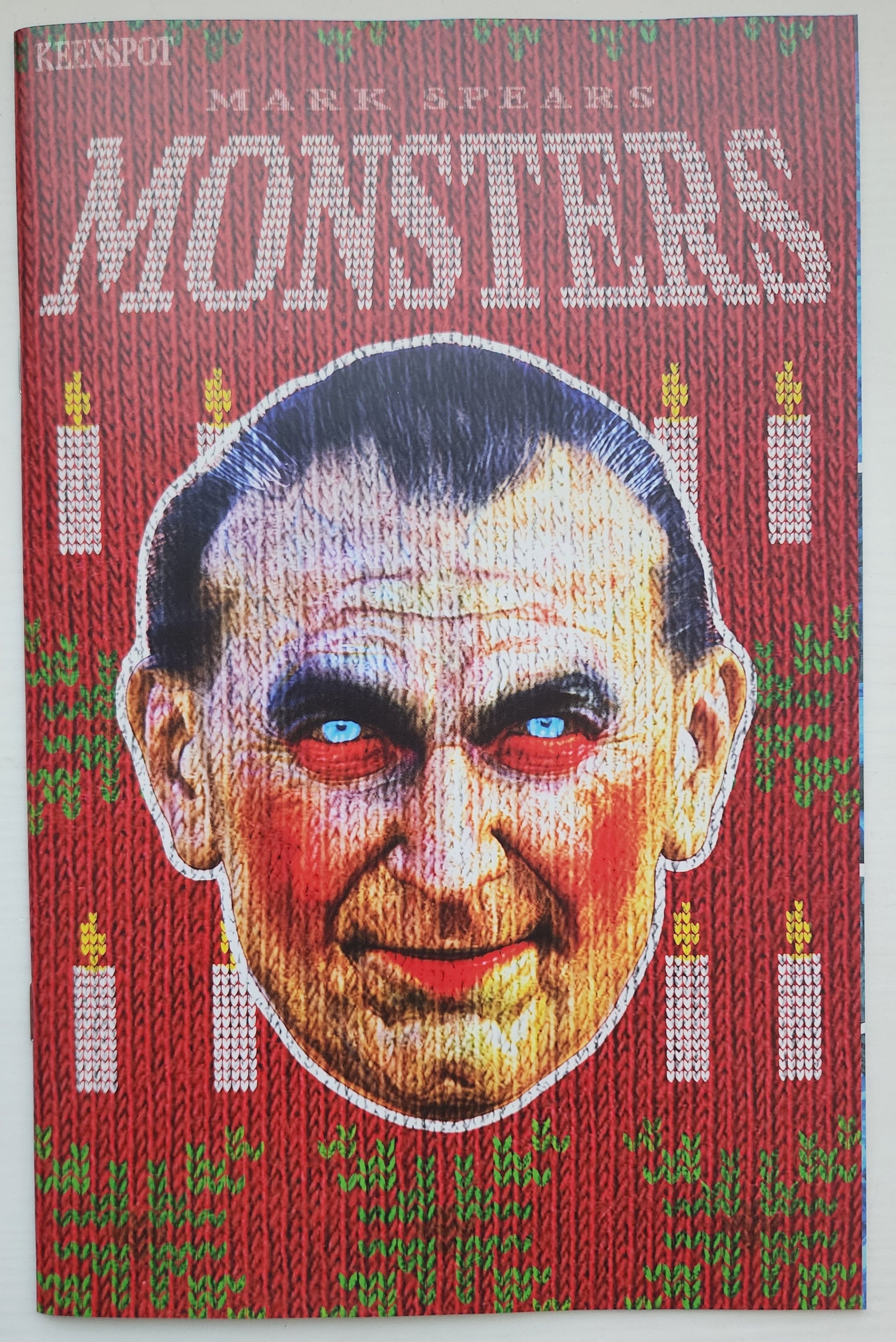 MARK SPEARS MONSTERS #8 BLIND BAG VARIANT A66 UGLY SWEATER GLOW IN THE DARK Universal Monsters KEENSPOT ENTERTAINMENT