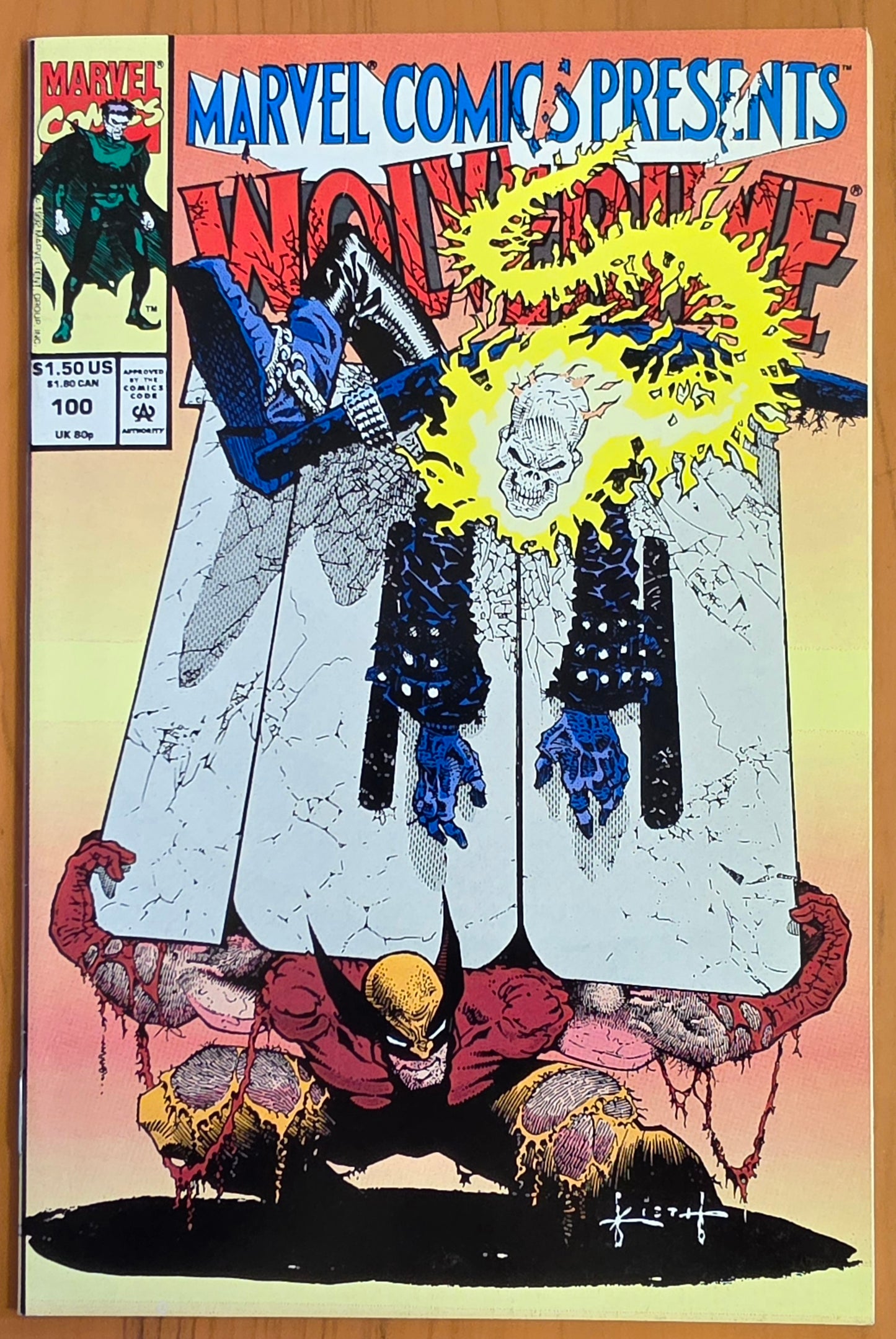 MARVEL COMICS PRESENTS #100 1992 SAM KIETH [J02] Marvel Comics Presents MARVEL COMICS
