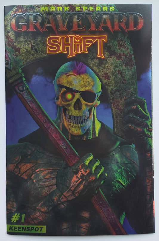 2026 Mark Spears Graveyard Shift #1 1:100 Foil Blind Bag Variant KEENSPOT ENTERTAINMENT