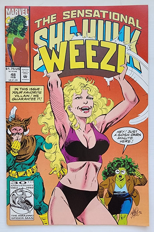 SENSATIONAL SHE-HULK #48 1993 She-Hulk MARVEL COMICS