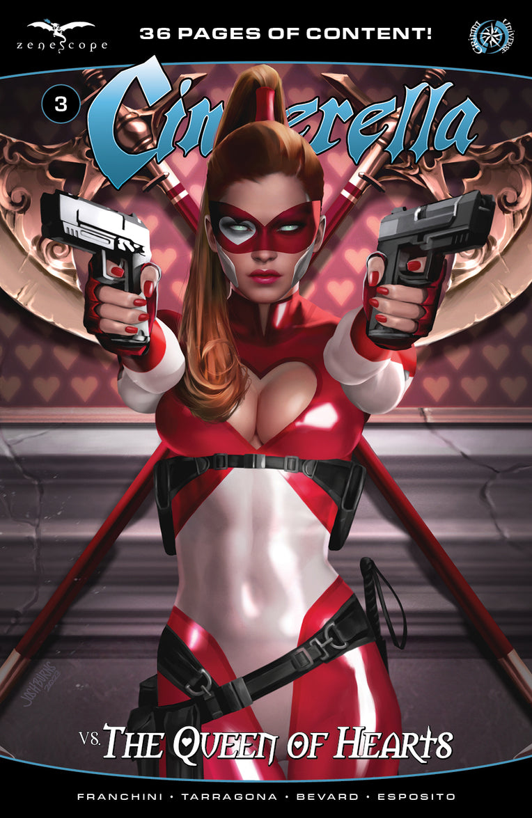 CINDERELLA VS QUEEN OF HEARTS #3 (OF 3) CVR C LOMOV 2023 ZENESCOPE ENTERTAINMENT INC