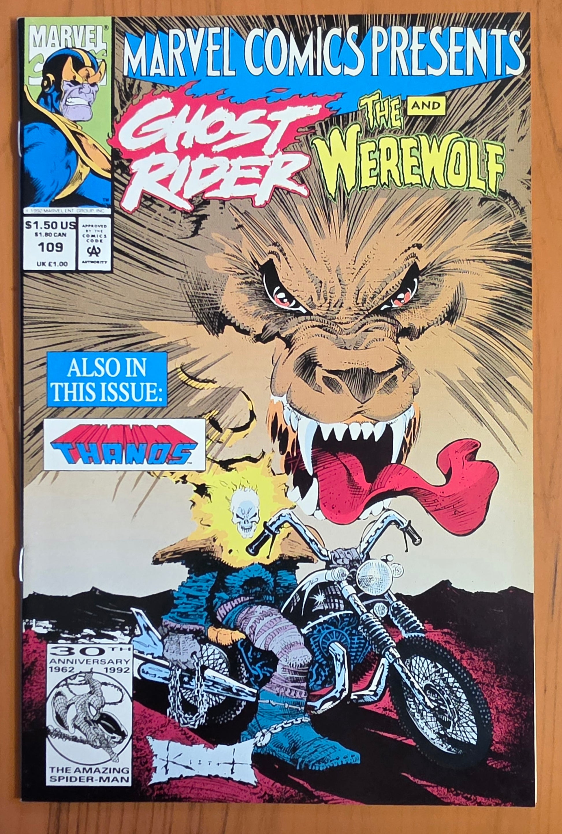 MARVEL COMICS PRESENTS #109 1992 SAM KIETH [J05] Marvel Comics Presents MARVEL COMICS