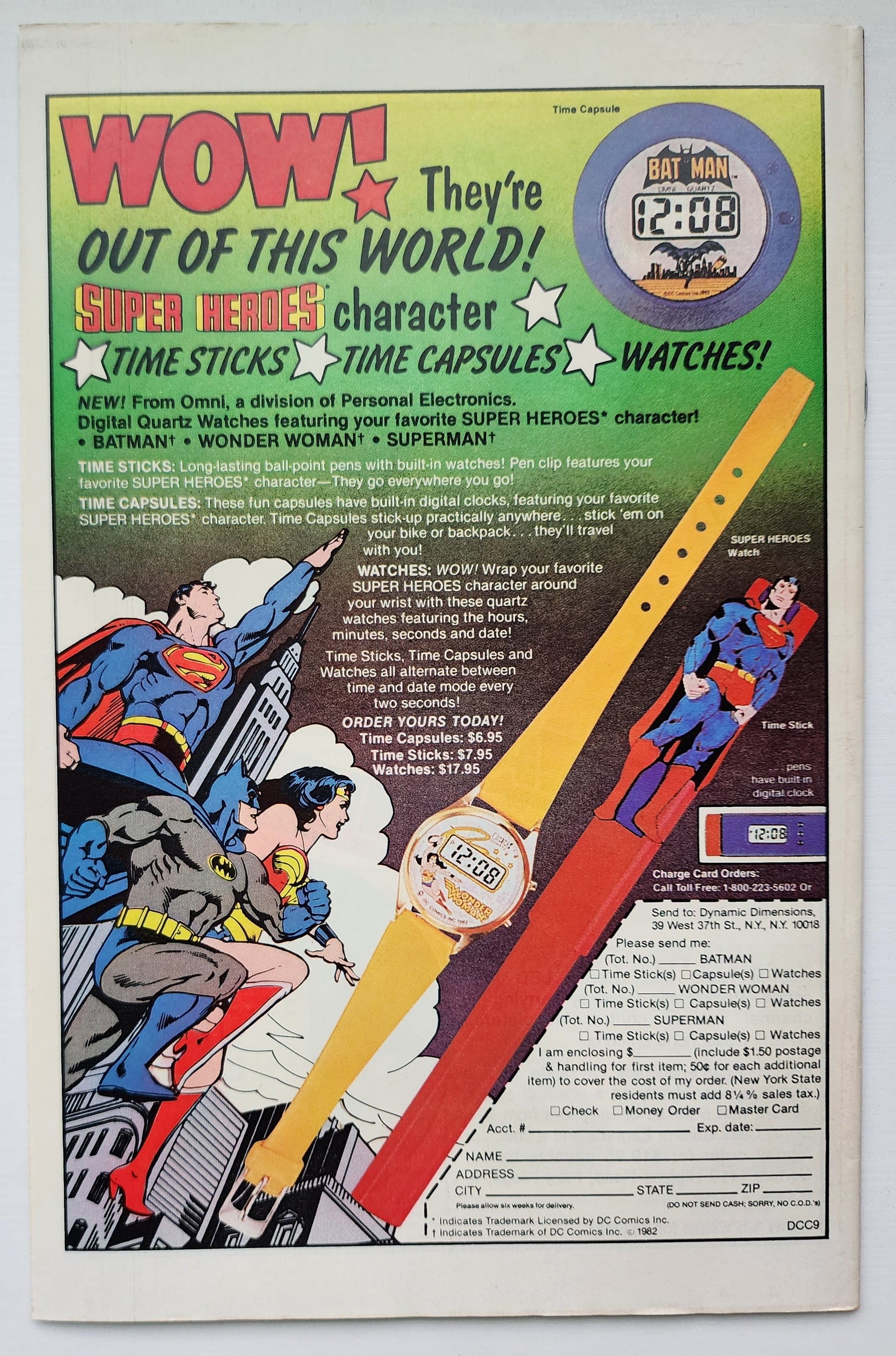 WORLDS FINEST #286 1982 NEWSSTAND Worlds Finest DC Comics