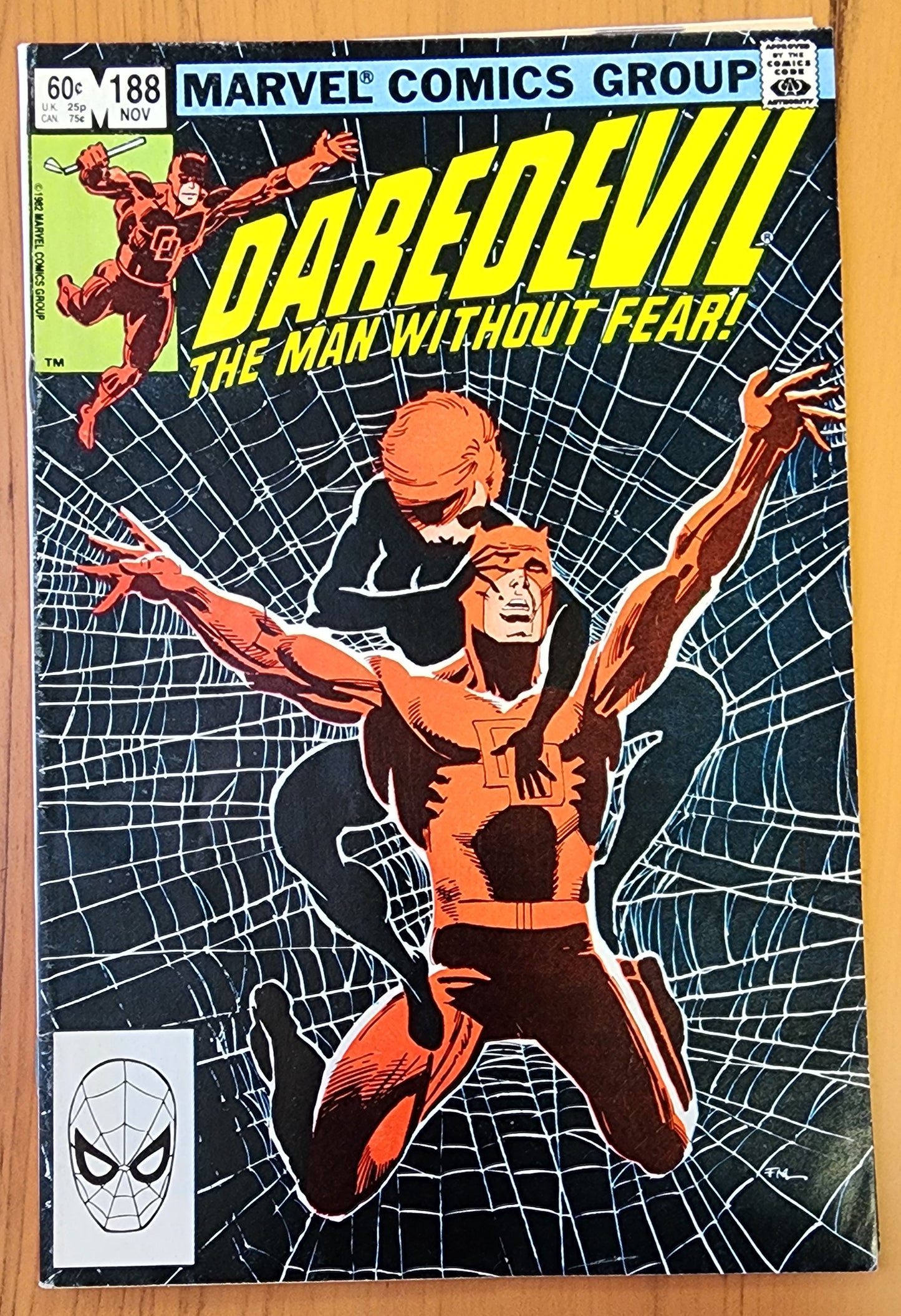 DAREDEVIL #188 1982 Daredevil MARVEL COMICS