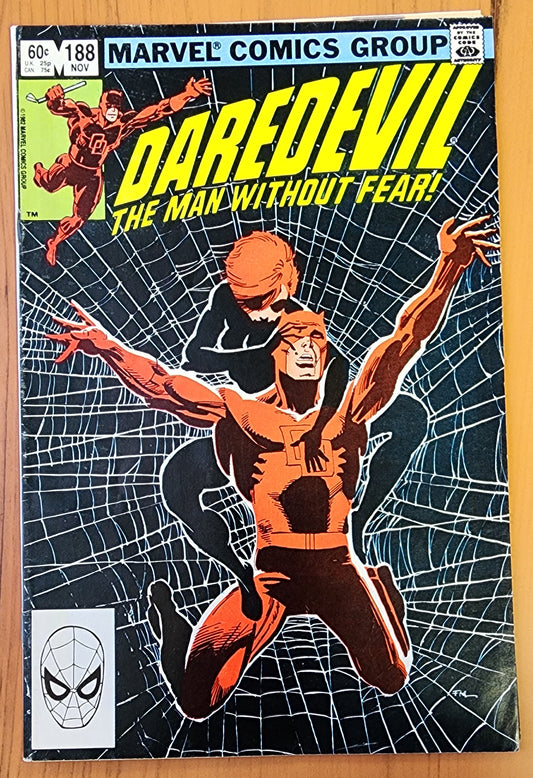 DAREDEVIL #188 1982 Daredevil MARVEL COMICS