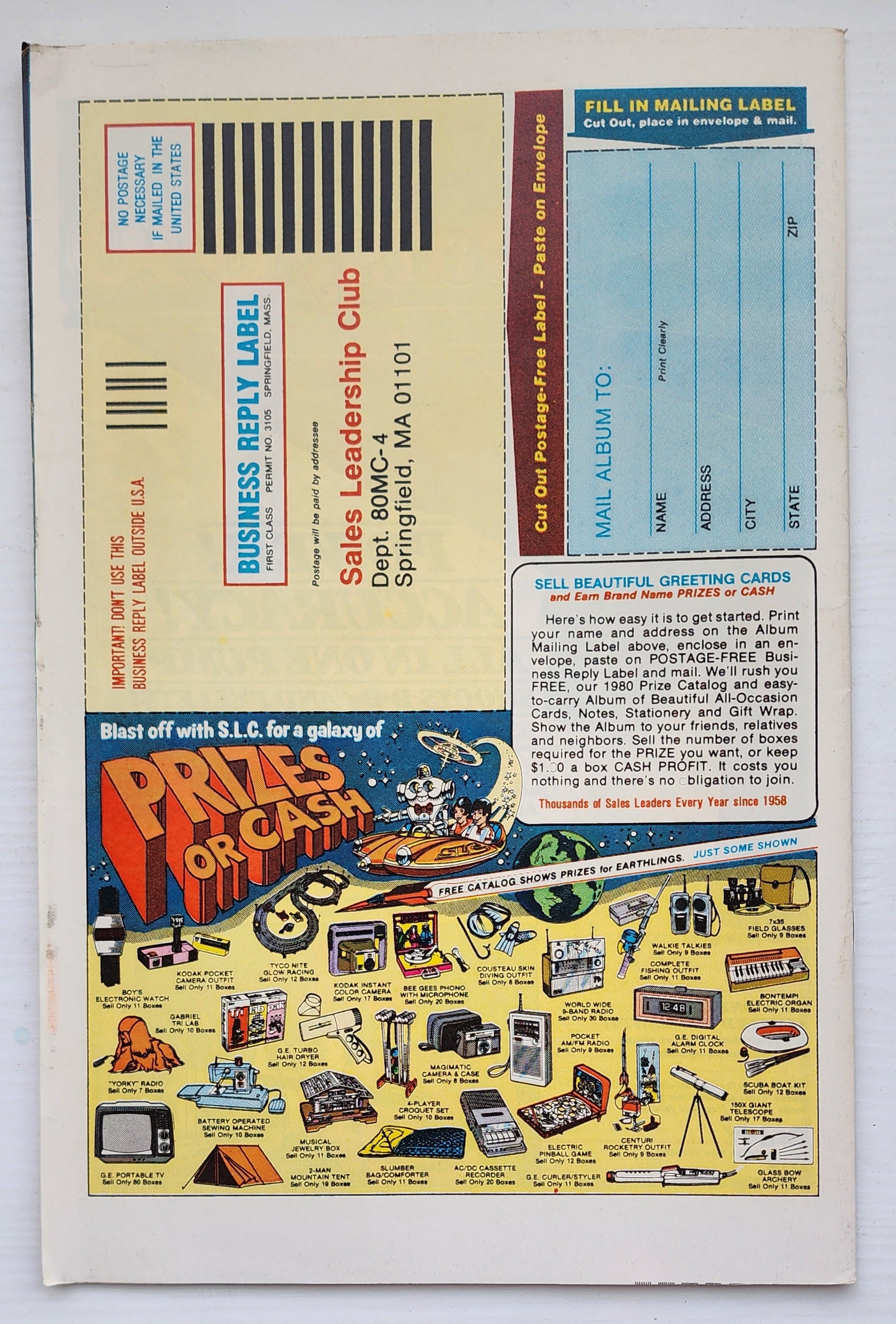 AMAZING ADVENTURES FEATURING X-MEN #8 NEWSSTAND 1980 [I02] Amazing Adventures MARVEL COMICS