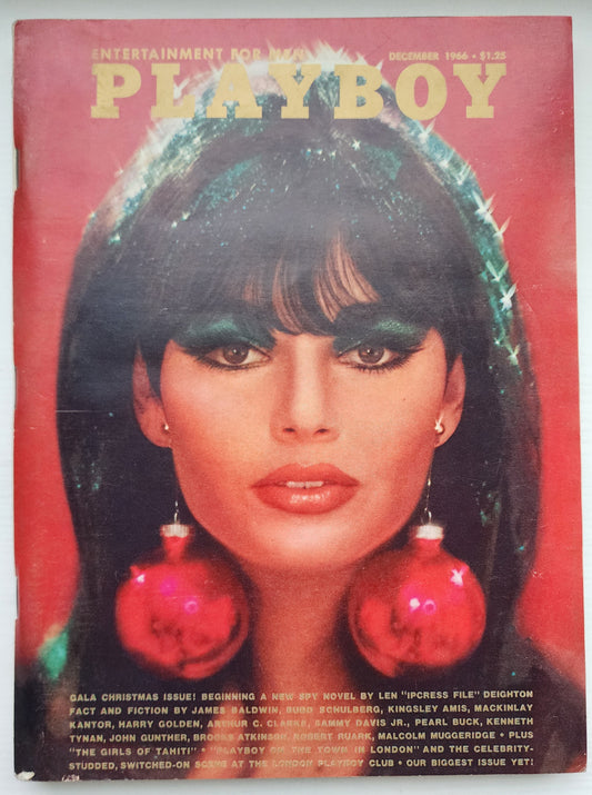 PLAYBOY MAGAZINE DECEMBER 1966 Playboy PLAYBOY