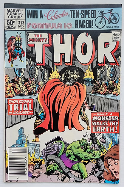 THOR #313 NEWSSTAND 1981 Thor MARVEL COMICS