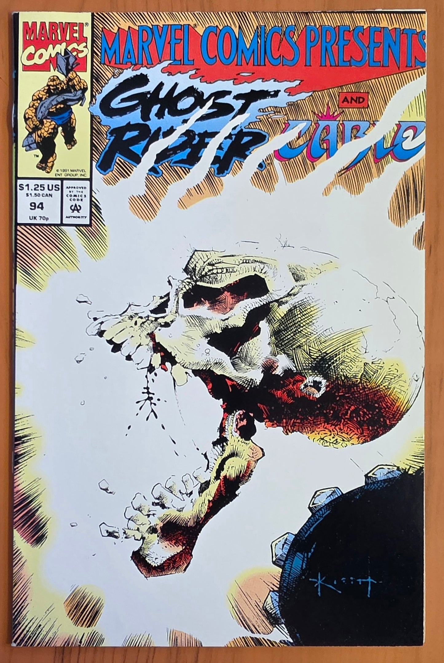 MARVEL COMICS PRESENTS #94 1992 SAM KIETH [J02] Marvel Comics Presents MARVEL COMICS