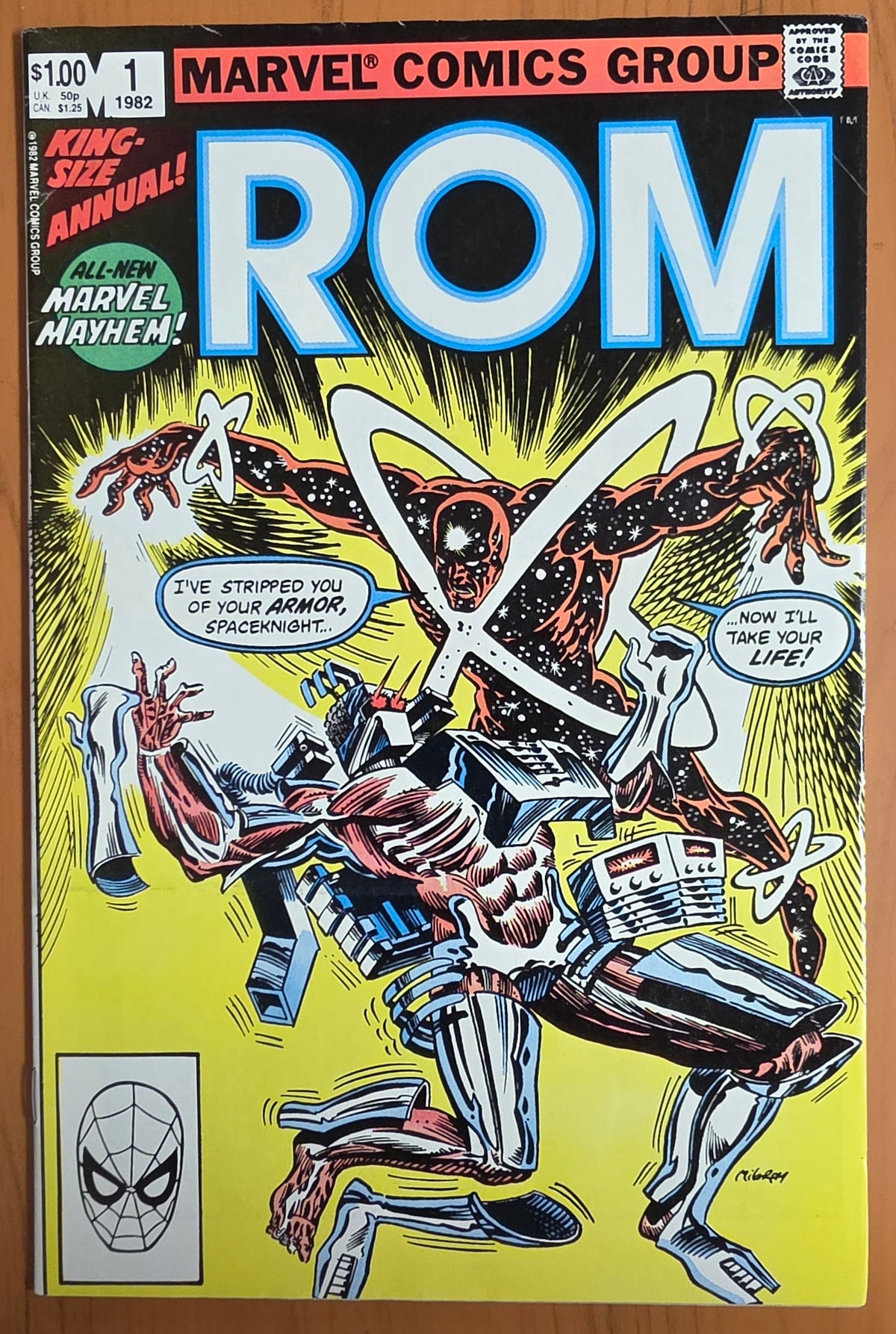 ROM KING-SIZE ANNUAL #1 1982 (1ST APP STARDUST) ROM MARVEL COMICS