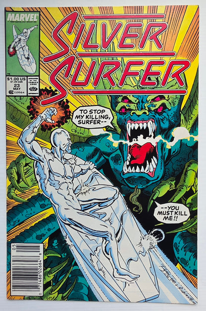 SILVER SURFER #23 1989 NEWSSTAND