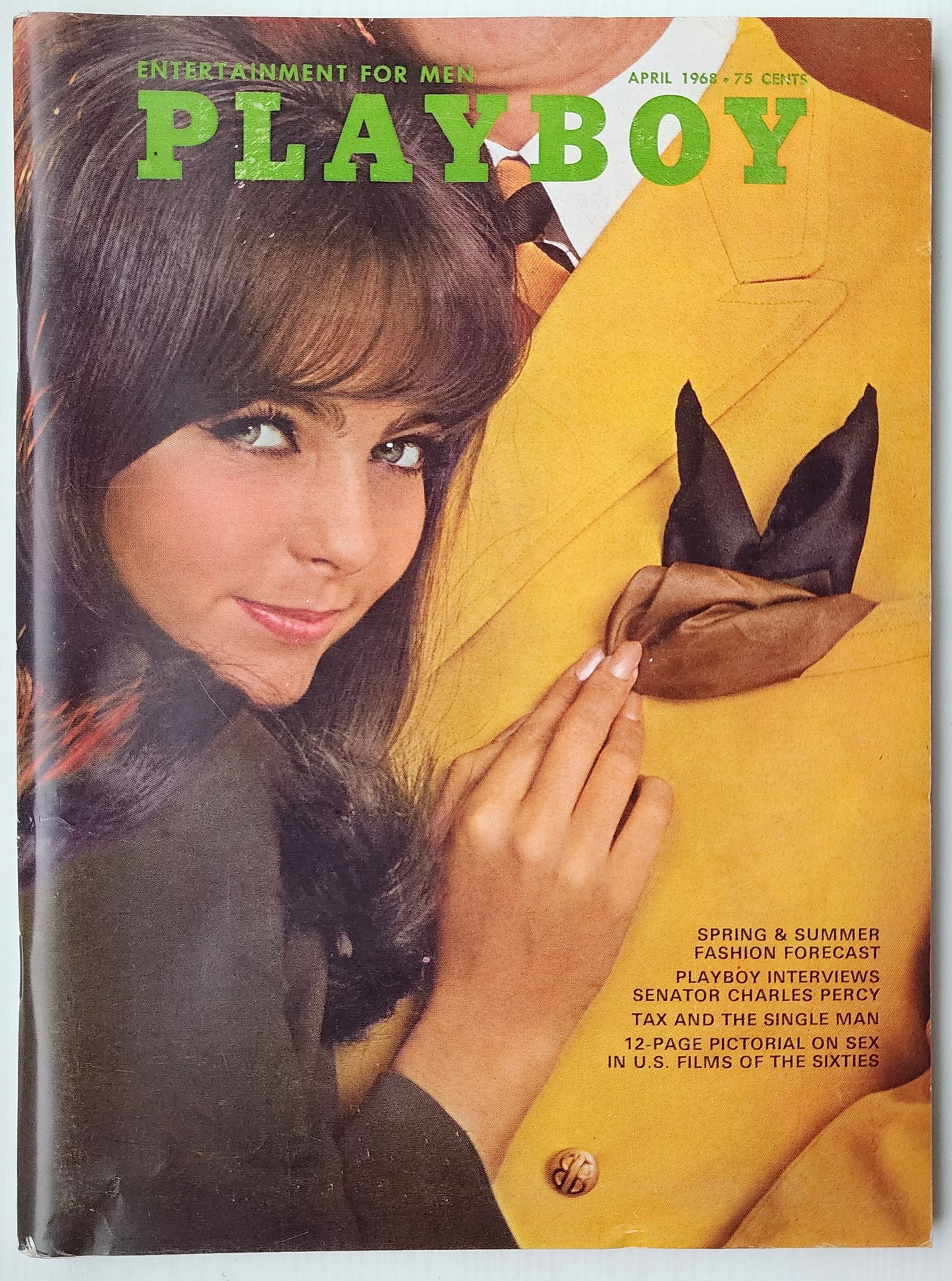 PLAYBOY MAGAZINE APRIL 1968 Playboy PLAYBOY
