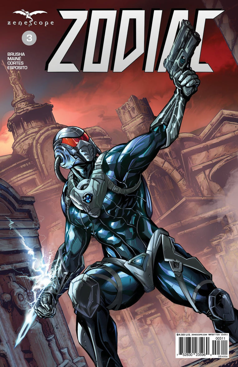 ZODIAC #3 CVR A RIVEIRO 2019 comic book ZENESCOPE ENTERTAINMENT INC