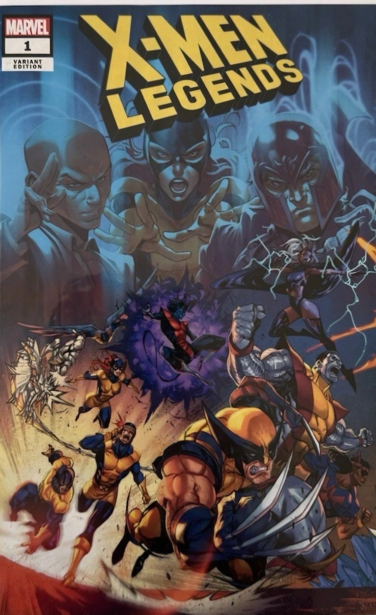 X-MEN LEGENDS #1 COELLO CONNECTED VARIANT 2021 X-Men Legends MARVEL COMICS