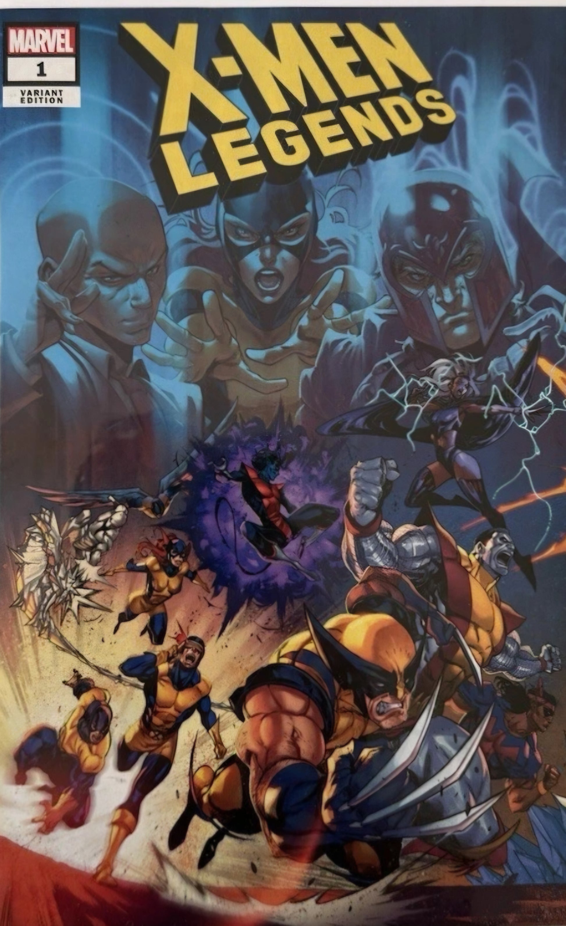 X-MEN LEGENDS #1 COELLO CONNECTED VARIANT 2021 X-Men Legends MARVEL COMICS