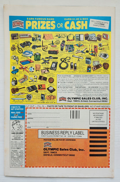 SPIDER-WOMAN #18 NEWSSTAND 1979 Spider-Woman MARVEL COMICS