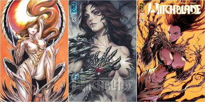 FREE WITCHBLADE #12 ARTGERM VARIANT with PURCHASE OF WITCHBLADE #1 SSCO RACHTA LIN & GODTAIL VARIANT SET 2024 Witchblade IMAGE