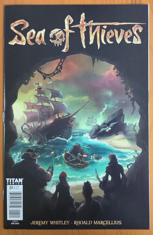 SEA OF THIEVES #1 GAME VARIANT 2018 [J01] TITAN COMICS