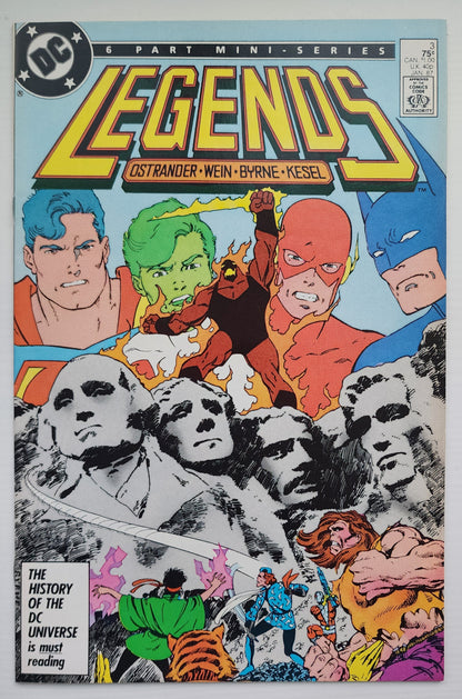 LEGENDS #3 (1ST NEW SUICIDE SQUAD) 1987 [P02] Batman DC COMICS